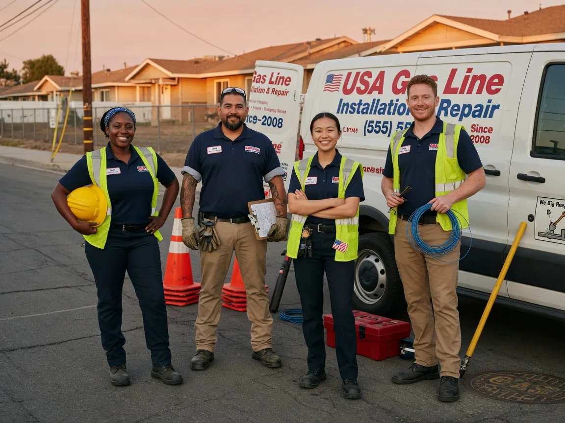 Gas Line Installation company in Frankfort, IN